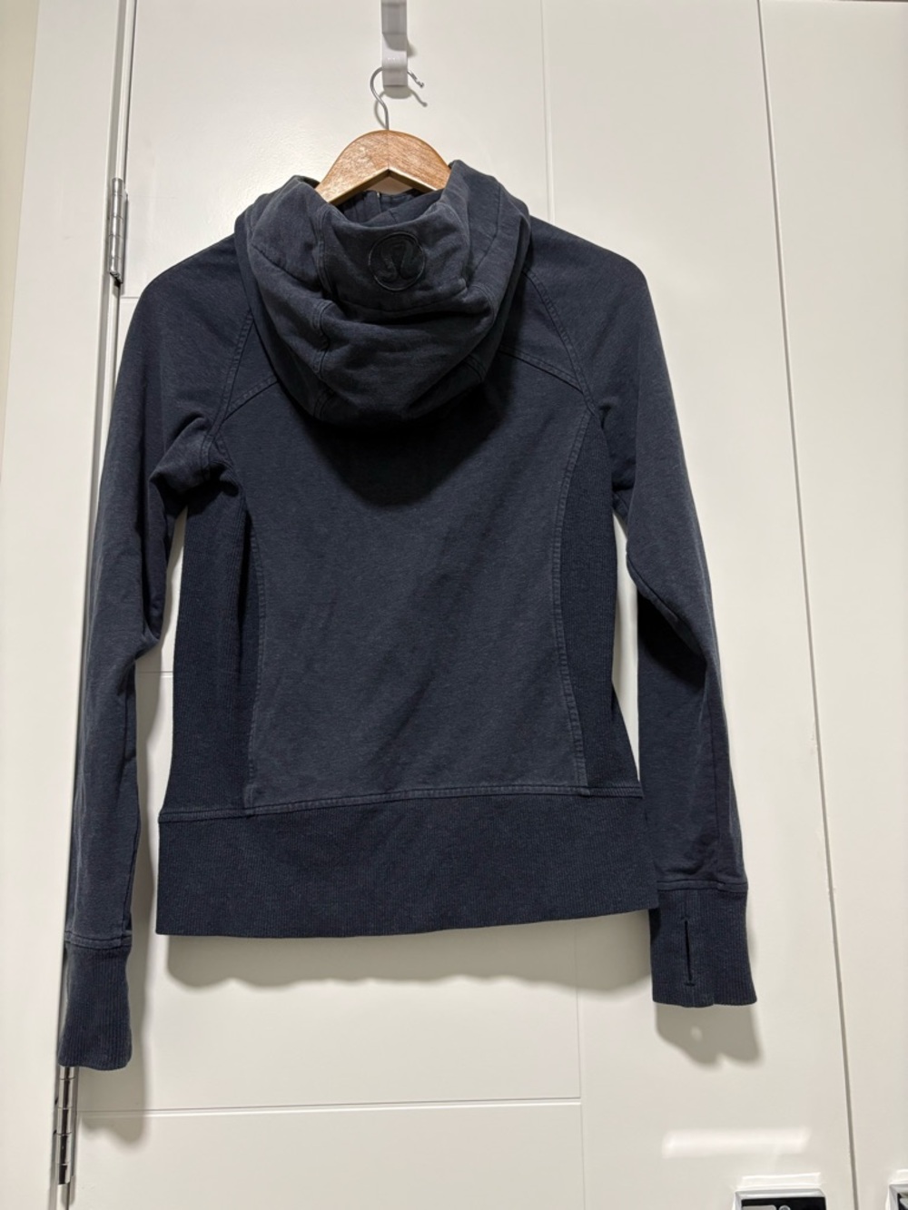 lululemon Women’s Navy Hooded Zip-Up Sweatshirt